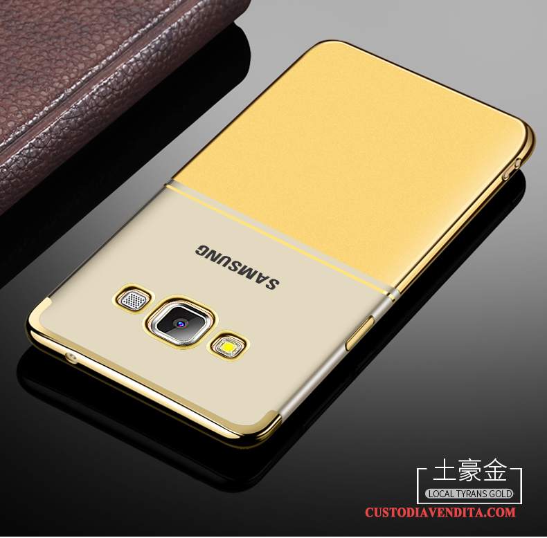 Custodia Samsung Galaxy A8 Protezione Difficile Anti-caduta, Cover Samsung Galaxy A8 Tutto Incluso Giallo