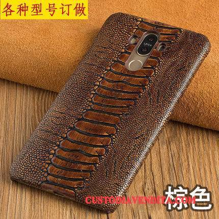 Custodia Samsung Galaxy A8+ Protezione Telefono Affari, Cover Samsung Galaxy A8+ Pelle Chiaro Di Personalità