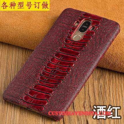 Custodia Samsung Galaxy A8+ Protezione Telefono Affari, Cover Samsung Galaxy A8+ Pelle Chiaro Di Personalità