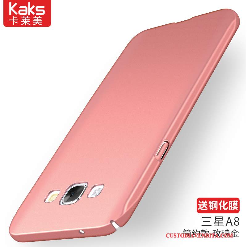 Custodia Samsung Galaxy A8 Protezione Telefono Macchiati, Cover Samsung Galaxy A8 Colore Difficile Tendenza