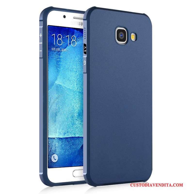 Custodia Samsung Galaxy A8 Silicone Anti-caduta Morbido, Cover Samsung Galaxy A8 Protezione Tutto Incluso Macchiati