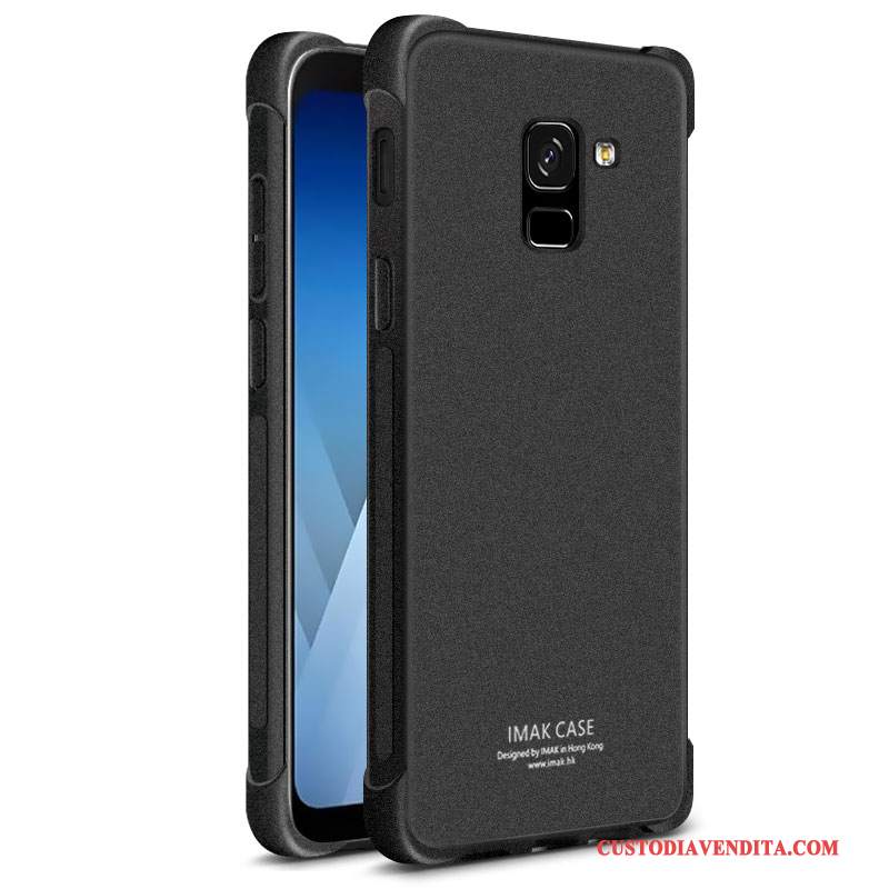 Custodia Samsung Galaxy A8+ Silicone Anti-cadutatelefono, Cover Samsung Galaxy A8+ Protezione Morbido Tutto Incluso