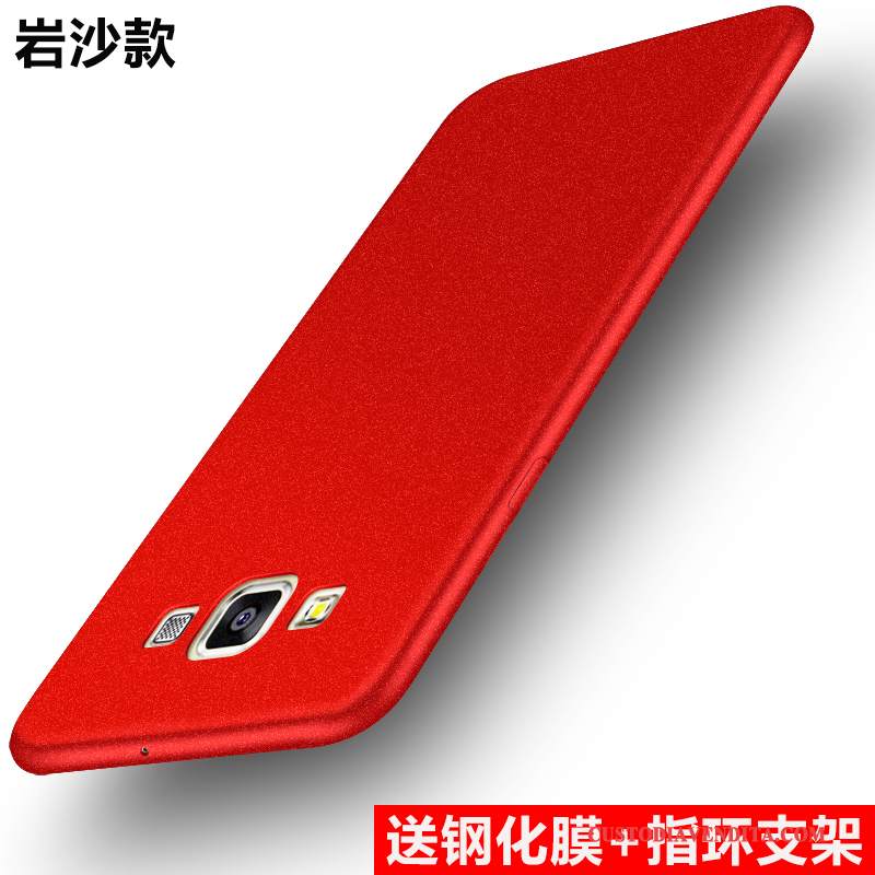 Custodia Samsung Galaxy A8 Silicone Rosso Tendenza, Cover Samsung Galaxy A8 Protezione Anti-caduta Macchiati