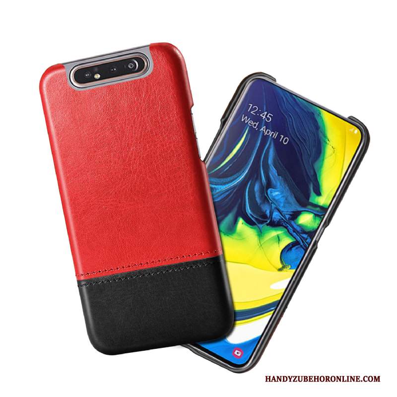 Custodia Samsung Galaxy A80 Pelle Di Personalitàtelefono, Cover Samsung Galaxy A80 Protezione