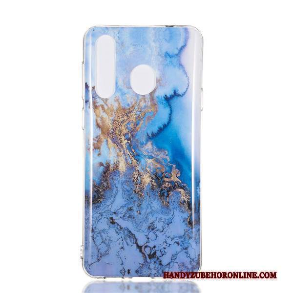 Custodia Samsung Galaxy A8s Cartone Animato Tendenza Porpora, Cover Samsung Galaxy A8s Protezione Ornamenti Appesi Grande