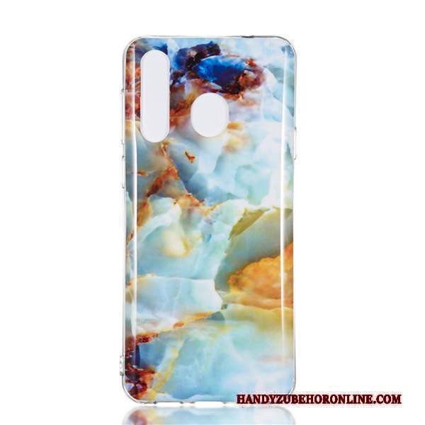 Custodia Samsung Galaxy A8s Cartone Animato Tendenza Porpora, Cover Samsung Galaxy A8s Protezione Ornamenti Appesi Grande