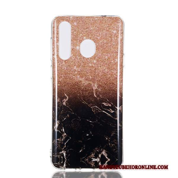 Custodia Samsung Galaxy A8s Cartone Animato Tendenza Porpora, Cover Samsung Galaxy A8s Protezione Ornamenti Appesi Grande