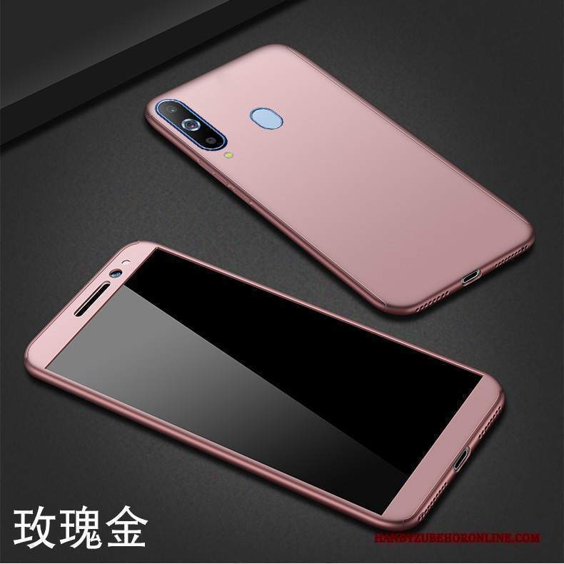 Custodia Samsung Galaxy A8s Creativo Di Personalità Difficile, Cover Samsung Galaxy A8s Telefono Oro Rosa