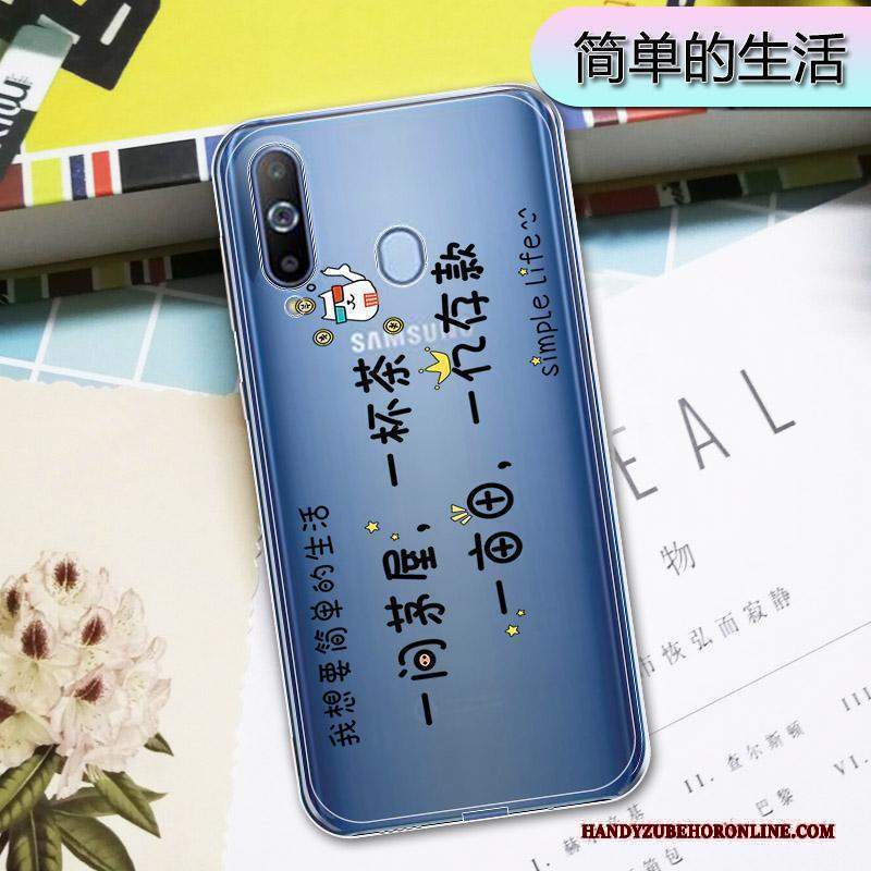 Custodia Samsung Galaxy A8s Ornamenti Appesitelefono, Cover Samsung Galaxy A8s Trasparente Anti-caduta