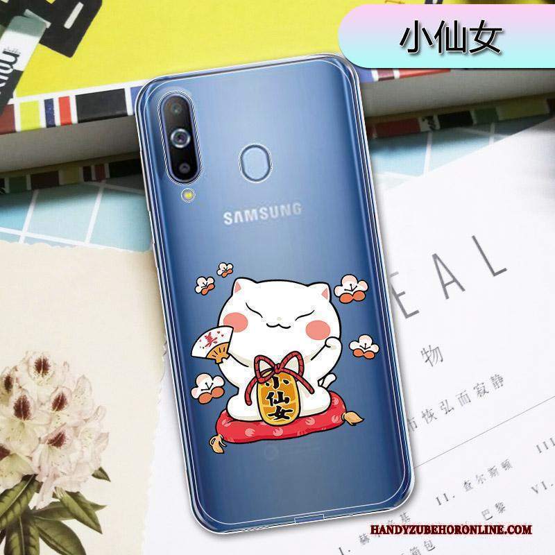 Custodia Samsung Galaxy A8s Ornamenti Appesitelefono, Cover Samsung Galaxy A8s Trasparente Anti-caduta