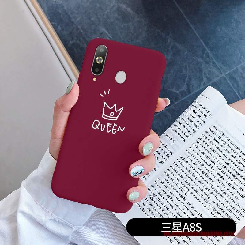 Custodia Samsung Galaxy A8s Protezione Di Personalità Chiaro, Cover Samsung Galaxy A8s Moda Bello Semplici