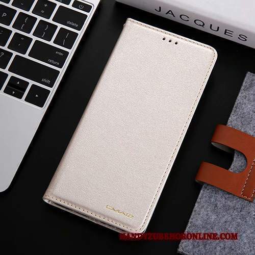 Custodia Samsung Galaxy A8s Protezione Oro Anti-caduta, Cover Samsung Galaxy A8s Pelle Telefono