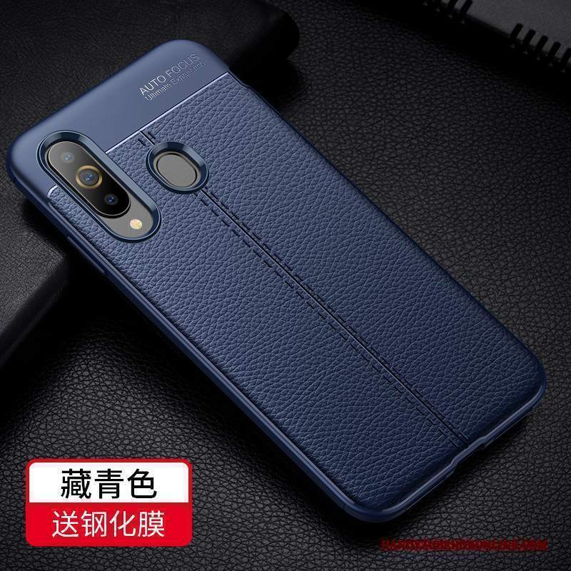 Custodia Samsung Galaxy A8s Silicone Grigio Morbido, Cover Samsung Galaxy A8s Protezione Tutto Inclusotelefono