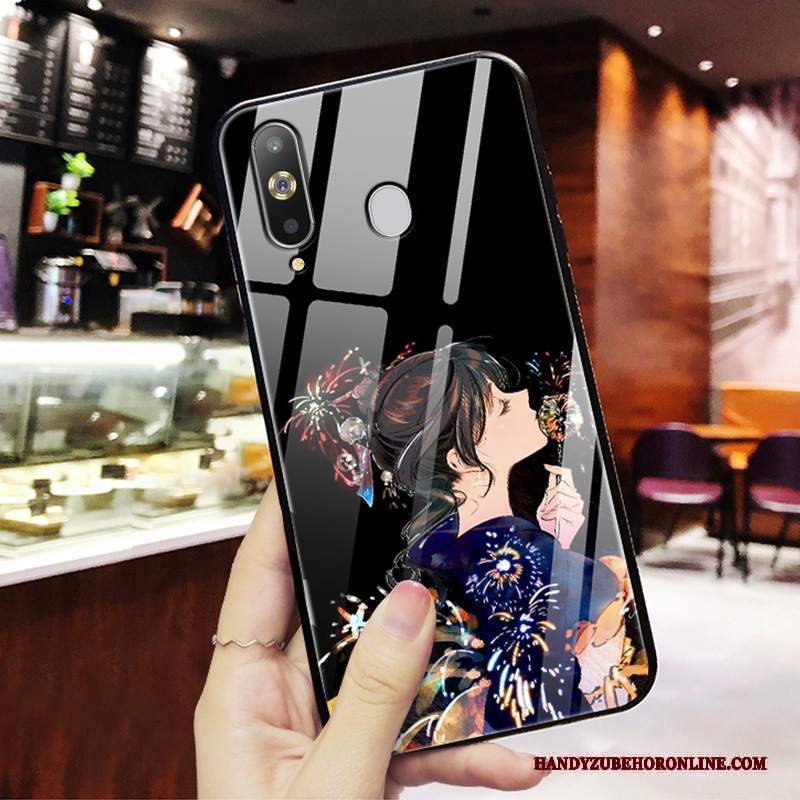 Custodia Samsung Galaxy A8s Silicone Sottile Di Personalità, Cover Samsung Galaxy A8s Moda Telefono Specchio