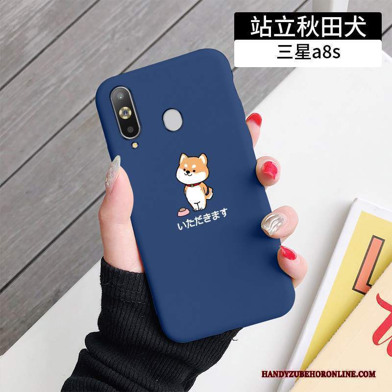 Custodia Samsung Galaxy A8s Silicone Tutto Incluso Anti-caduta, Cover Samsung Galaxy A8s Cartone Animato Bello Amanti