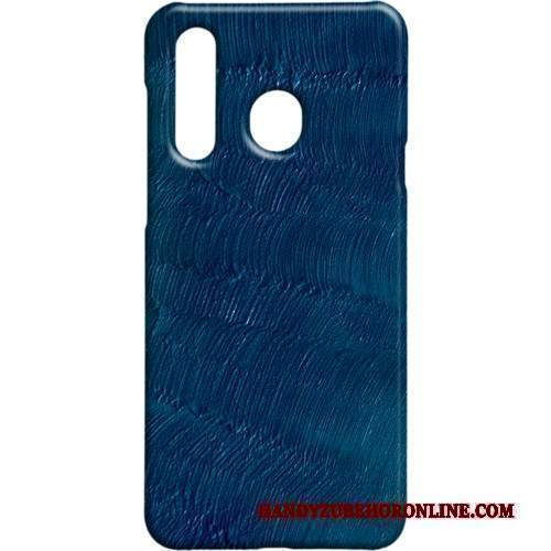 Custodia Samsung Galaxy A8s Vintage Vento Macchiati, Cover Samsung Galaxy A8s Protezione Metallo