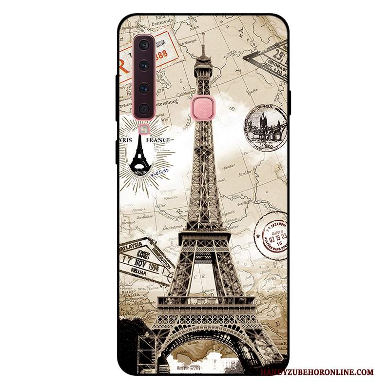 Custodia Samsung Galaxy A9 2018 Cartone Animato Tutto Incluso Anti-caduta, Cover Samsung Galaxy A9 2018 Silicone Morbido Personalizza