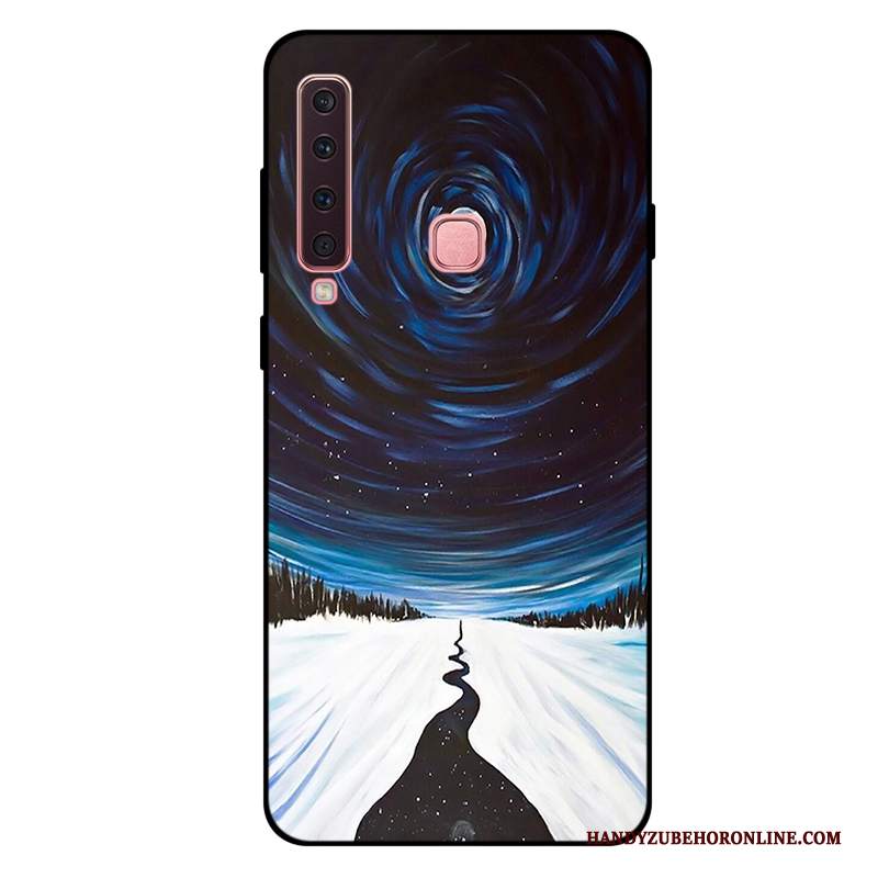 Custodia Samsung Galaxy A9 2018 Cartone Animato Tutto Incluso Anti-caduta, Cover Samsung Galaxy A9 2018 Silicone Morbido Personalizza