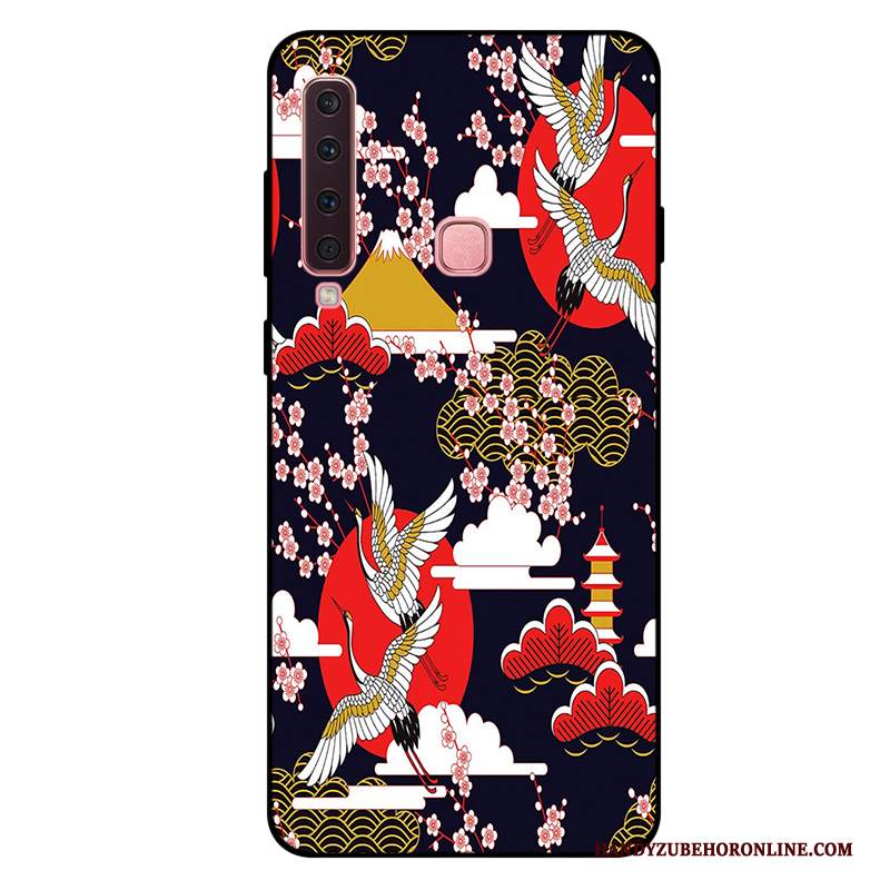 Custodia Samsung Galaxy A9 2018 Cartone Animato Tutto Incluso Anti-caduta, Cover Samsung Galaxy A9 2018 Silicone Morbido Personalizza