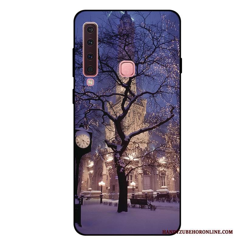 Custodia Samsung Galaxy A9 2018 Protezione Anti-caduta Tutto Incluso, Cover Samsung Galaxy A9 2018 Cartone Animato Morbidotelefono