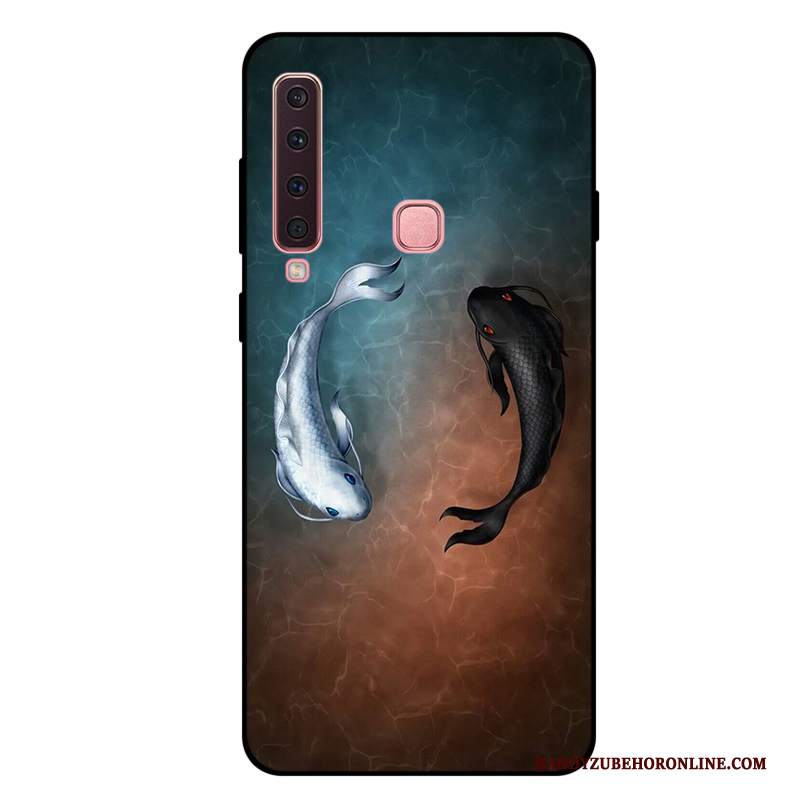 Custodia Samsung Galaxy A9 2018 Protezione Anti-caduta Tutto Incluso, Cover Samsung Galaxy A9 2018 Cartone Animato Morbidotelefono