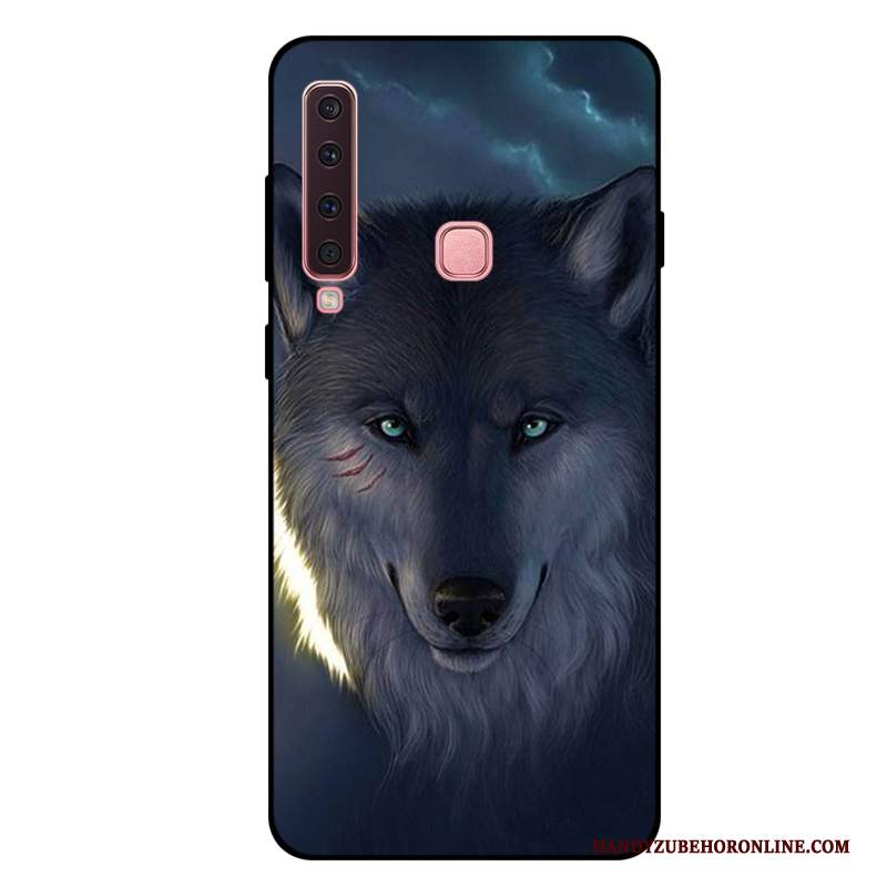 Custodia Samsung Galaxy A9 2018 Protezione Anti-caduta Tutto Incluso, Cover Samsung Galaxy A9 2018 Cartone Animato Morbidotelefono