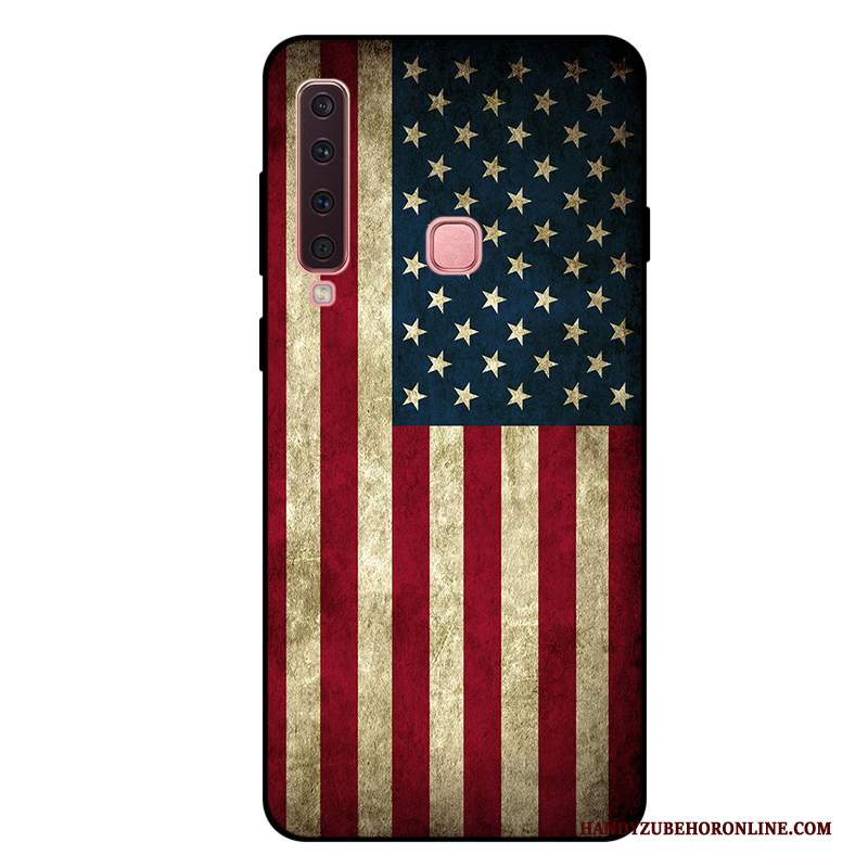 Custodia Samsung Galaxy A9 2018 Protezione Anti-caduta Tutto Incluso, Cover Samsung Galaxy A9 2018 Cartone Animato Morbidotelefono