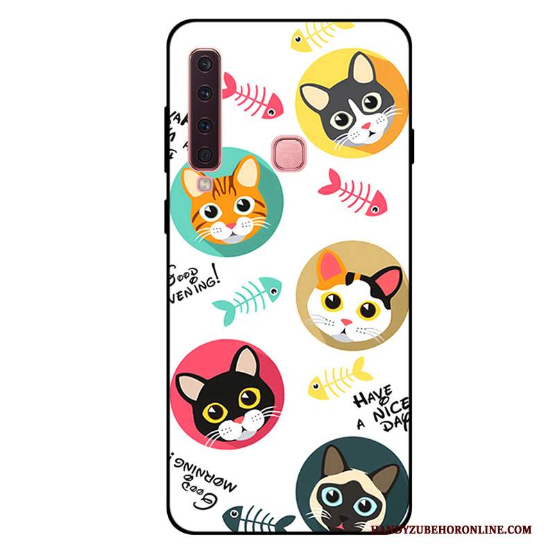 Custodia Samsung Galaxy A9 2018 Protezione Fresco Porpora, Cover Samsung Galaxy A9 2018 Anti-cadutatelefono