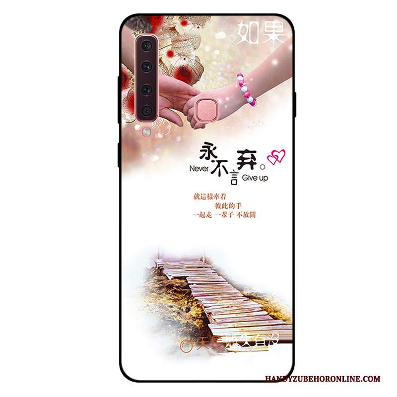 Custodia Samsung Galaxy A9 2018 Protezione Fresco Porpora, Cover Samsung Galaxy A9 2018 Anti-cadutatelefono