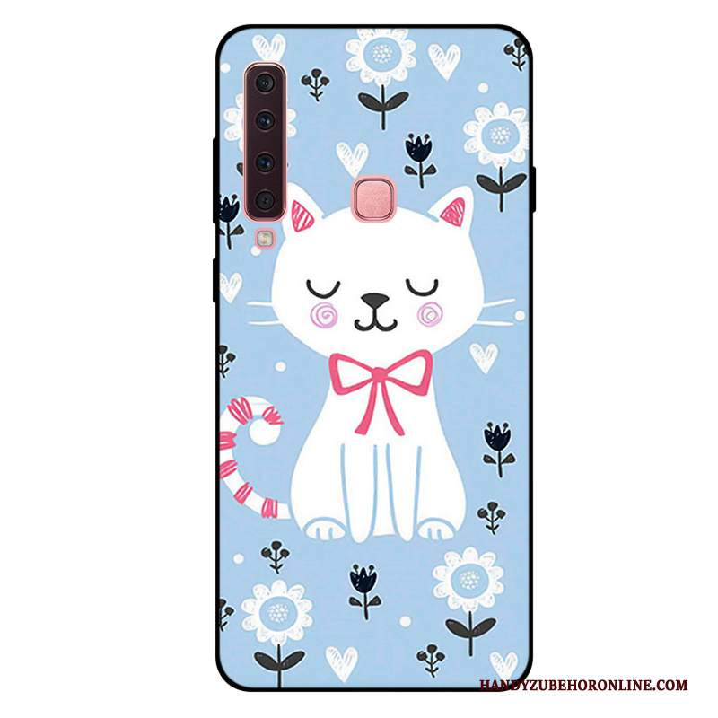 Custodia Samsung Galaxy A9 2018 Protezione Fresco Porpora, Cover Samsung Galaxy A9 2018 Anti-cadutatelefono