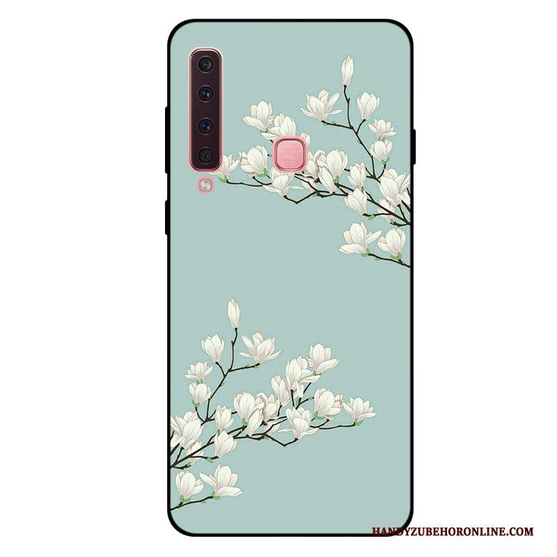 Custodia Samsung Galaxy A9 2018 Protezione Fresco Porpora, Cover Samsung Galaxy A9 2018 Anti-cadutatelefono