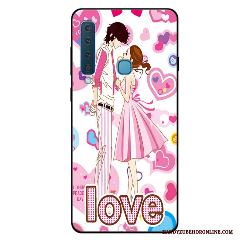 Custodia Samsung Galaxy A9 2018 Silicone Telefono Personalizza, Cover Samsung Galaxy A9 2018 Tutto Incluso Rosa