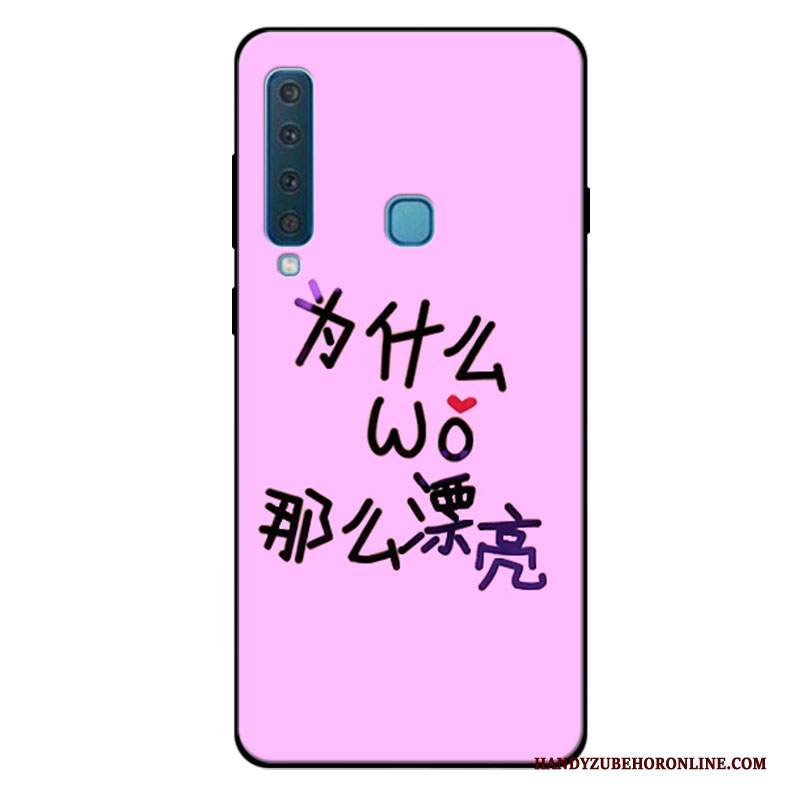 Custodia Samsung Galaxy A9 2018 Silicone Telefono Personalizza, Cover Samsung Galaxy A9 2018 Tutto Incluso Rosa