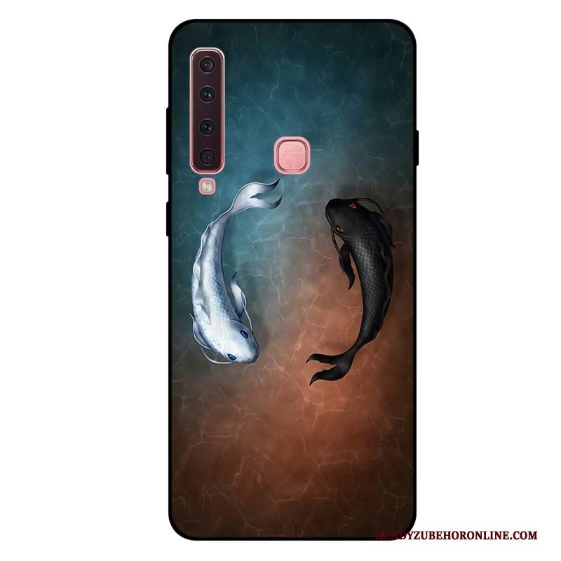 Custodia Samsung Galaxy A9 2018 Silicone Tutto Incluso Morbido, Cover Samsung Galaxy A9 2018 Protezione Anti-cadutatelefono