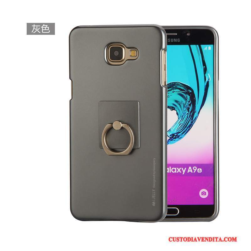 Custodia Samsung Galaxy A9 Silicone Anti-caduta Giallo, Cover Samsung Galaxy A9 Protezione Sottile Alto