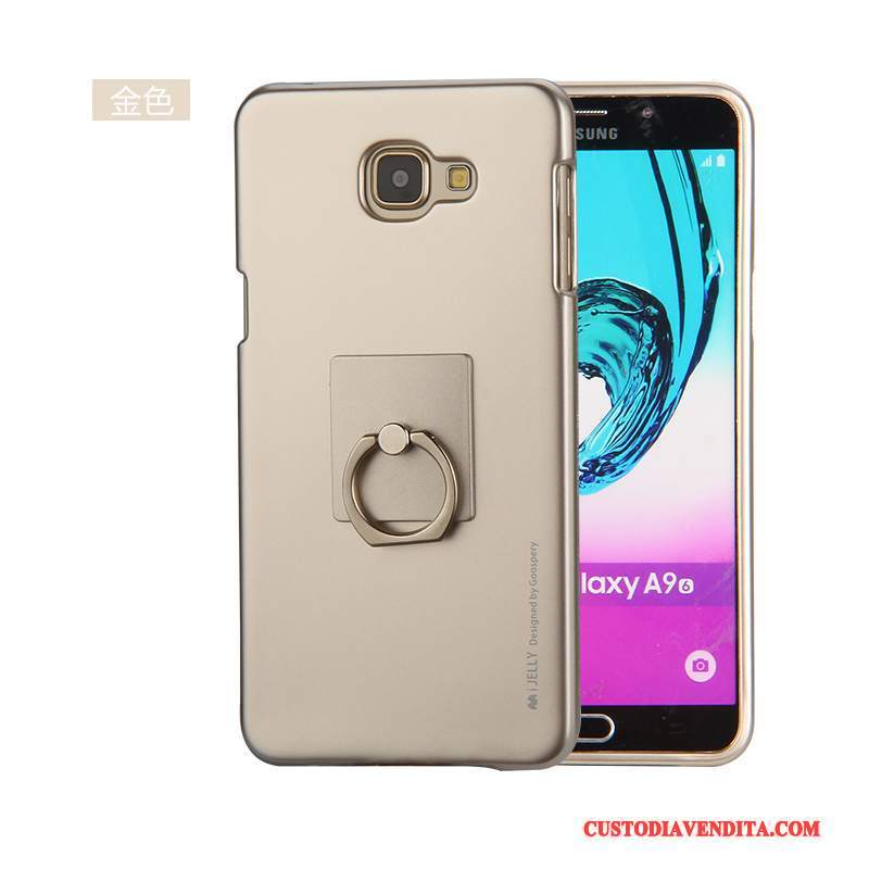 Custodia Samsung Galaxy A9 Silicone Anti-caduta Giallo, Cover Samsung Galaxy A9 Protezione Sottile Alto