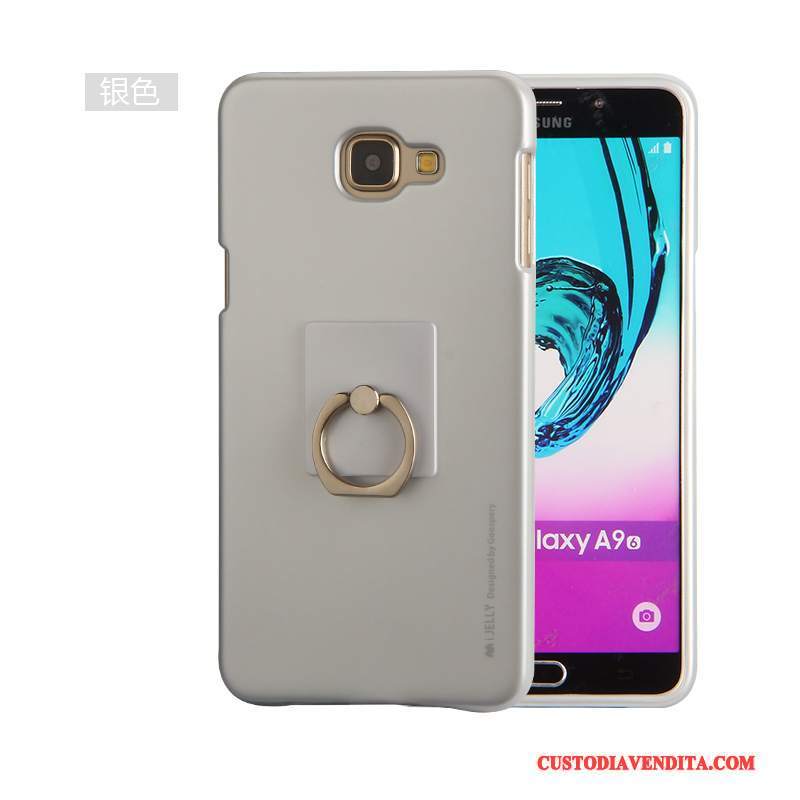 Custodia Samsung Galaxy A9 Silicone Anti-caduta Giallo, Cover Samsung Galaxy A9 Protezione Sottile Alto