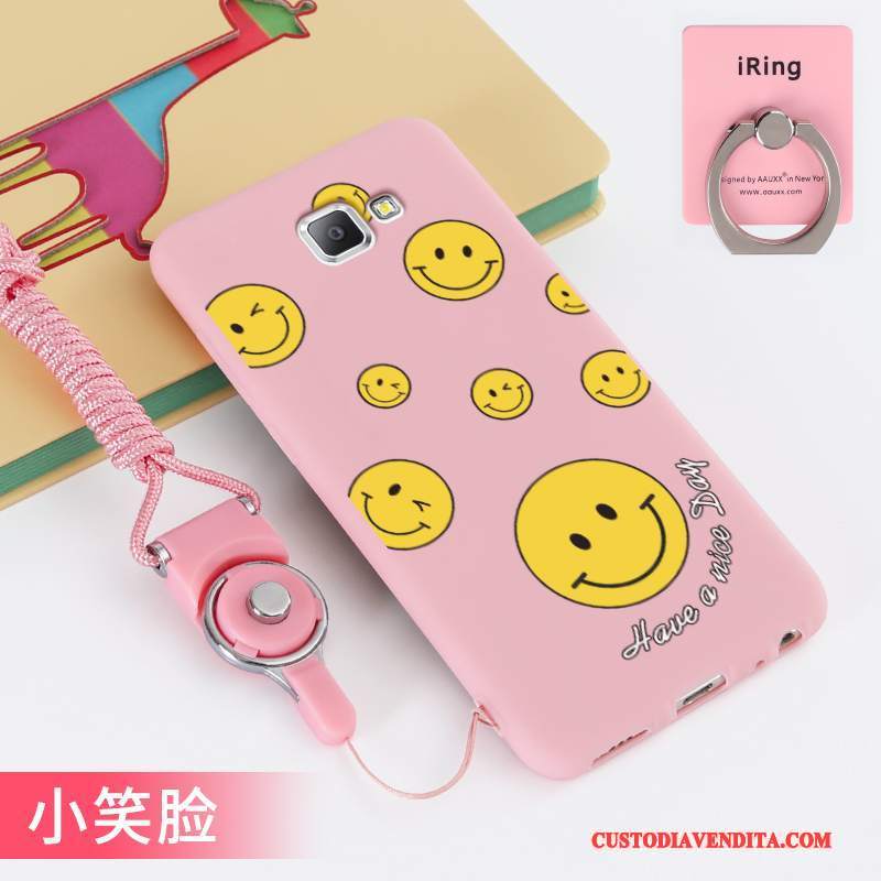 Custodia Samsung Galaxy A9 Silicone Macchiati Rosa, Cover Samsung Galaxy A9 Protezione Tendenza Alto