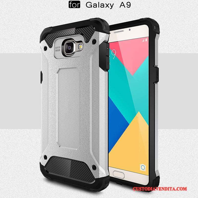 Custodia Samsung Galaxy A9 Silicone Maglia Alto, Cover Samsung Galaxy A9 Protezione Rossotelefono