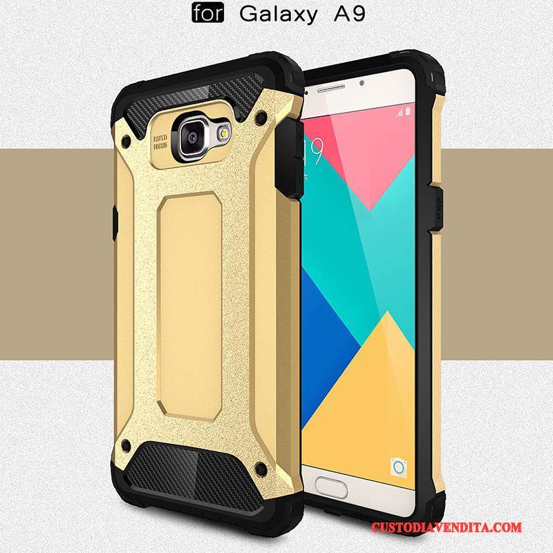 Custodia Samsung Galaxy A9 Silicone Maglia Alto, Cover Samsung Galaxy A9 Protezione Rossotelefono