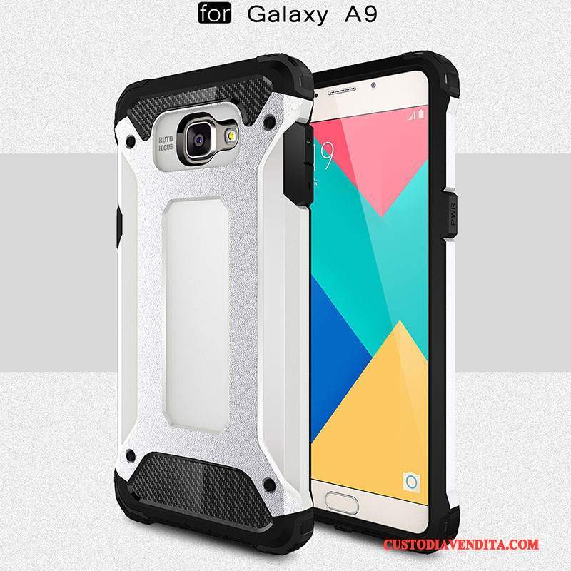 Custodia Samsung Galaxy A9 Silicone Maglia Alto, Cover Samsung Galaxy A9 Protezione Rossotelefono