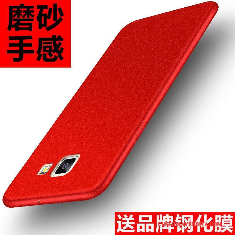 Custodia Samsung Galaxy A9 Silicone Telefono Rosso, Cover Samsung Galaxy A9 Protezione Tendenza Tutto Incluso