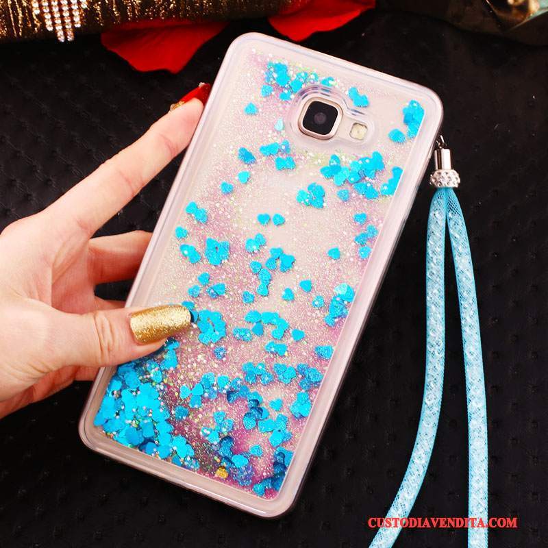 Custodia Samsung Galaxy A9 Silicone Tutto Inclusotelefono, Cover Samsung Galaxy A9 Protezione Blu Alto