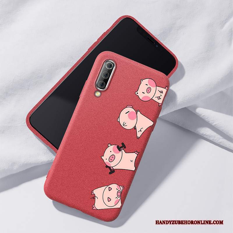 Custodia Samsung Galaxy A90 5g Cartone Animato Rosso Tutto Incluso, Cover Samsung Galaxy A90 5g Silicone Anti-caduta Di Personalità