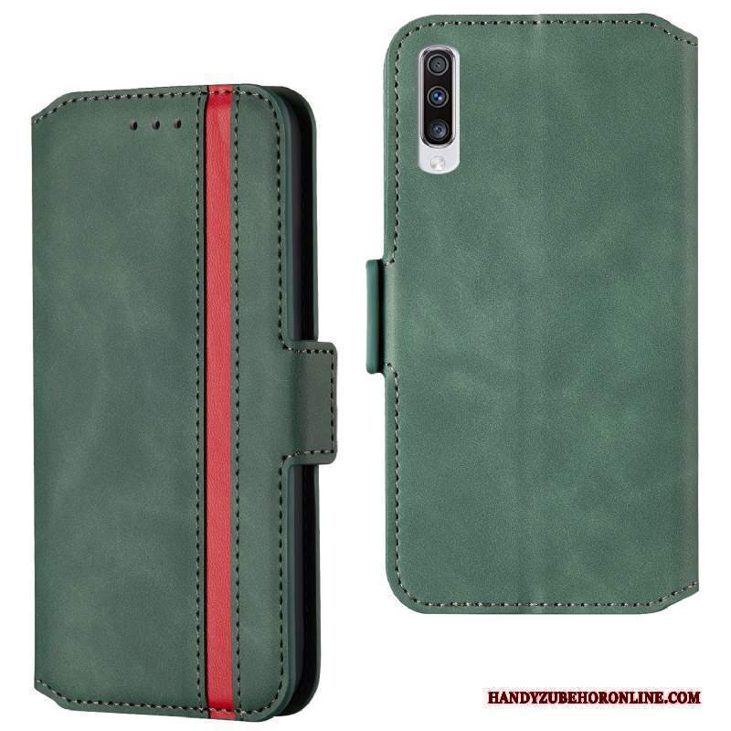 Custodia Samsung Galaxy A90 5g Pelle Tempra Tutto Incluso, Cover Samsung Galaxy A90 5g Folio Pellicola Protettiva Tendenza