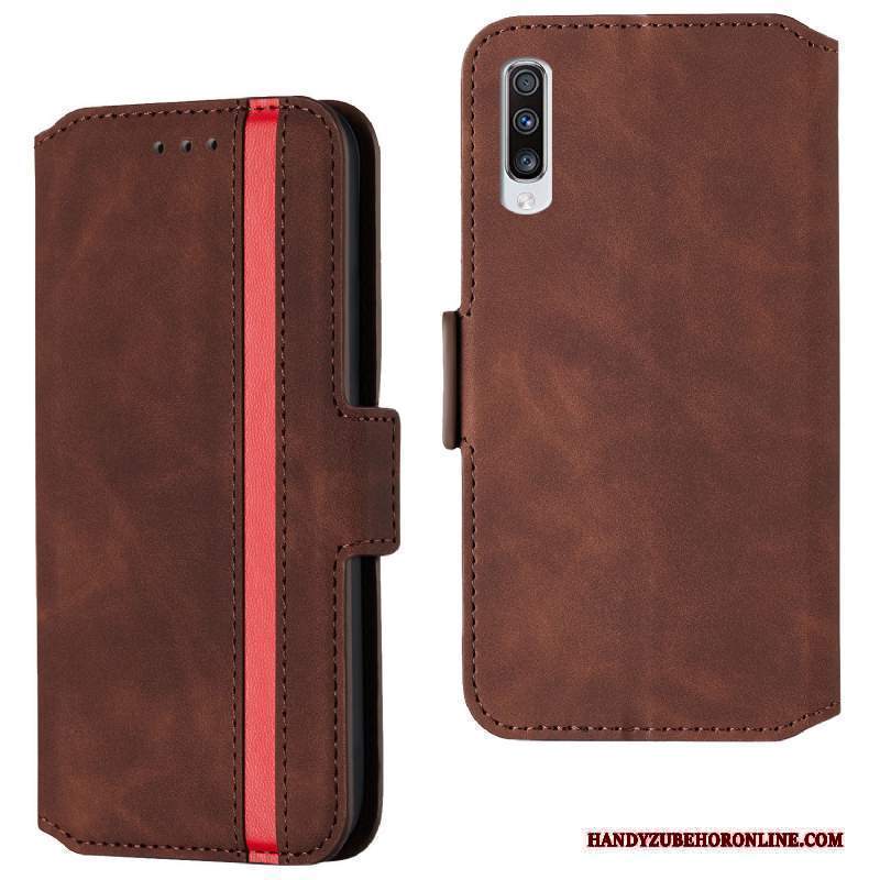 Custodia Samsung Galaxy A90 5g Pelle Tempra Tutto Incluso, Cover Samsung Galaxy A90 5g Folio Pellicola Protettiva Tendenza