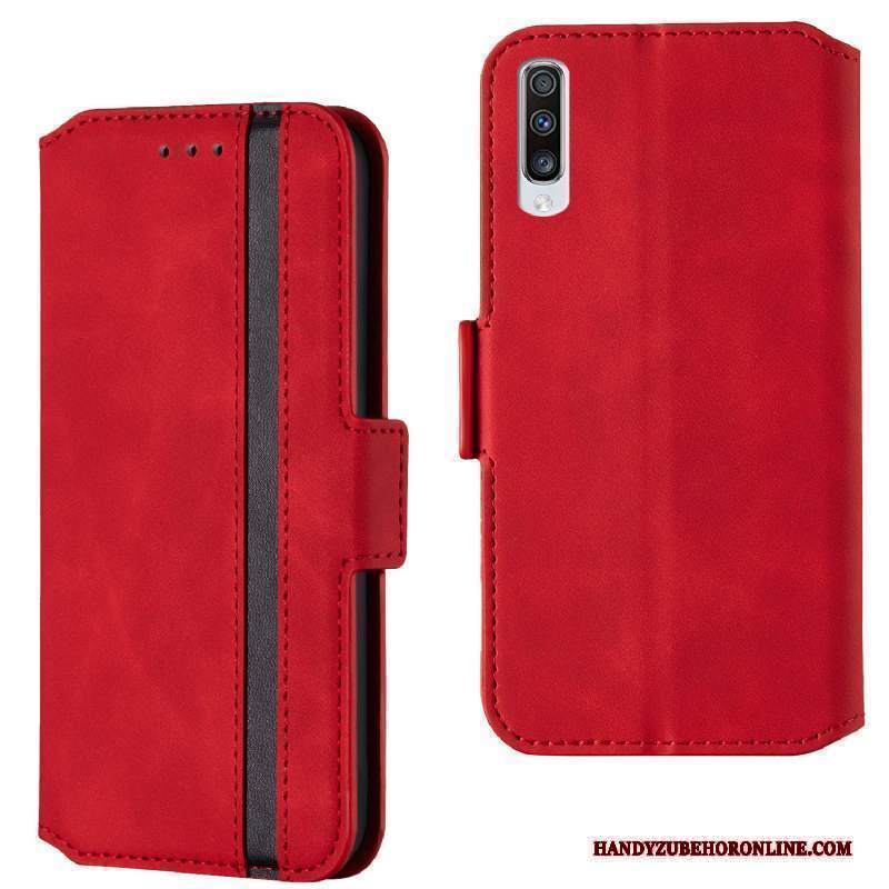 Custodia Samsung Galaxy A90 5g Pelle Tempra Tutto Incluso, Cover Samsung Galaxy A90 5g Folio Pellicola Protettiva Tendenza