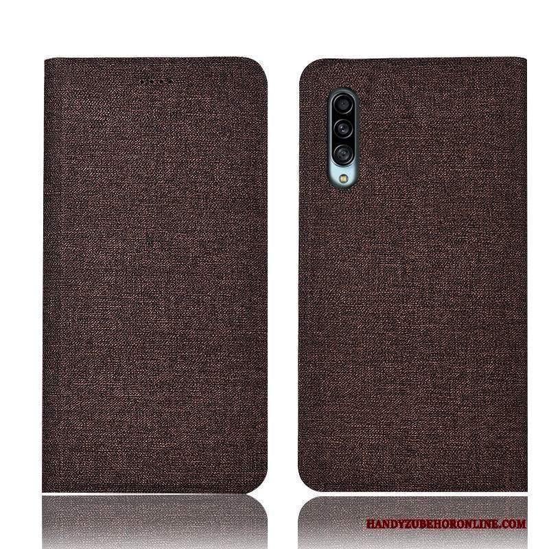 Custodia Samsung Galaxy A90 5g Protezione Anti-caduta Tutto Incluso, Cover Samsung Galaxy A90 5g Folio Rosatelefono