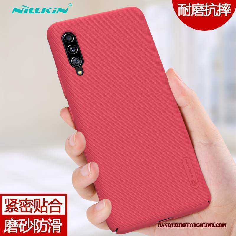 Custodia Samsung Galaxy A90 5g Protezione Macchiati Oro, Cover Samsung Galaxy A90 5g Tutto Incluso Rosso