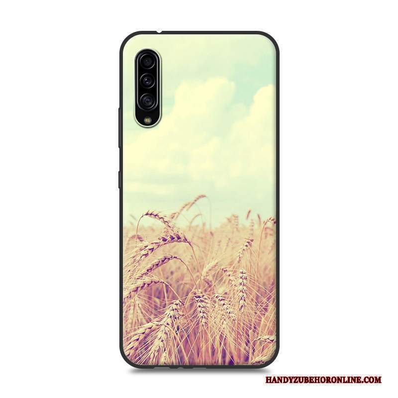 Custodia Samsung Galaxy A90 5g Protezione Telefono Macchiati, Cover Samsung Galaxy A90 5g Giallo Nuovo